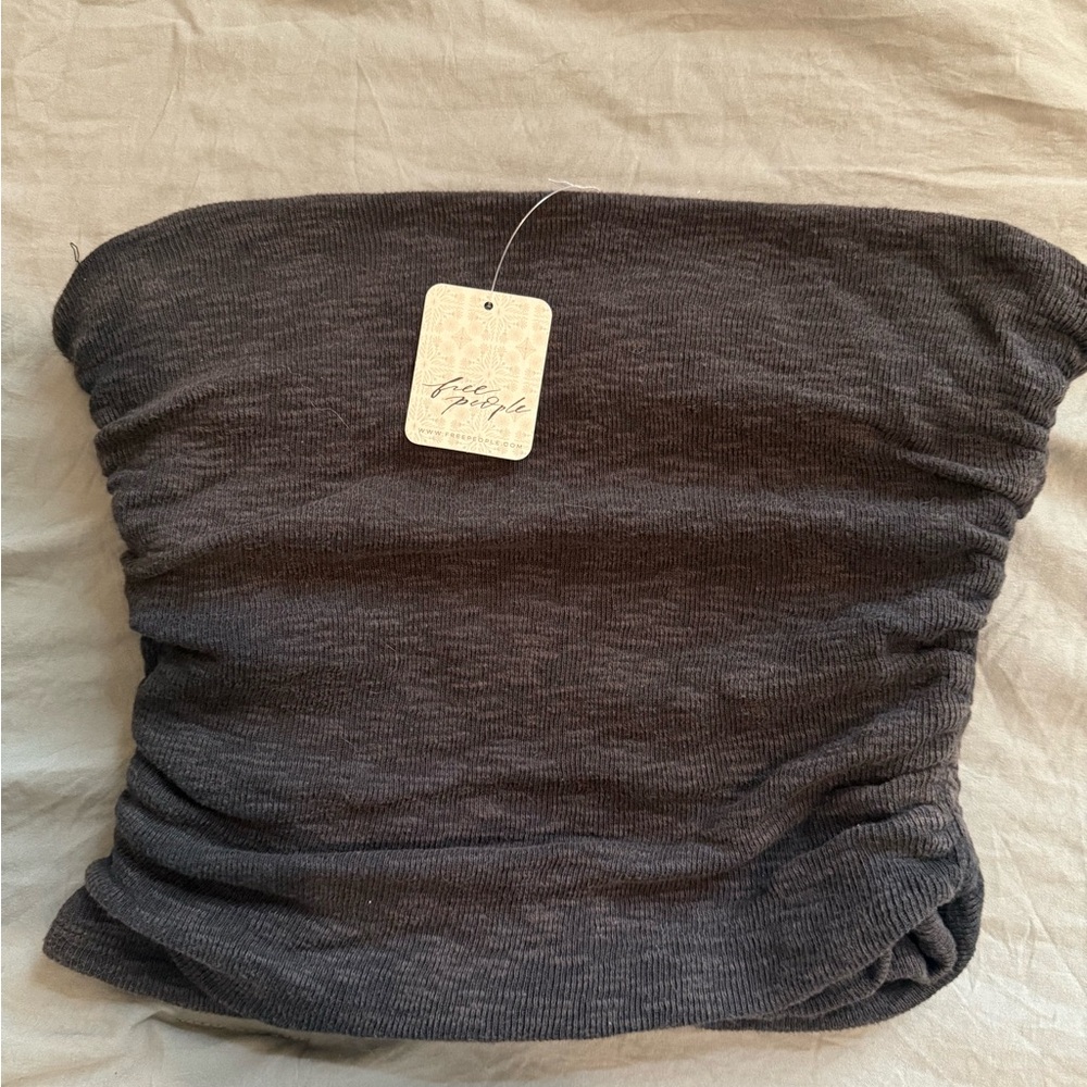 Free People Gray Tube Top